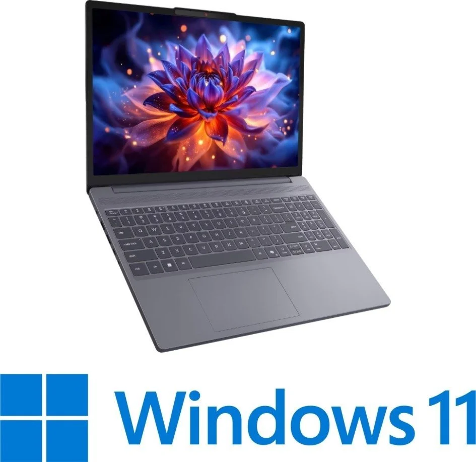 מחשב נייד כולל מסך מגע Lenovo IdeaPad Slim 3-15IPH11 83UR00DLIV - צבע Luna Grey - שנה אחריות
