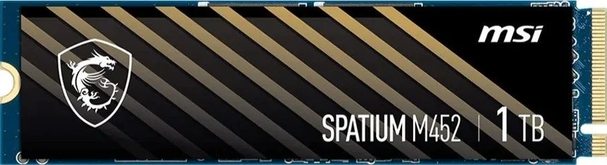כונן MSI SPATIUM M452 1TB PCIe 4.0 NVMe M.2 SSD