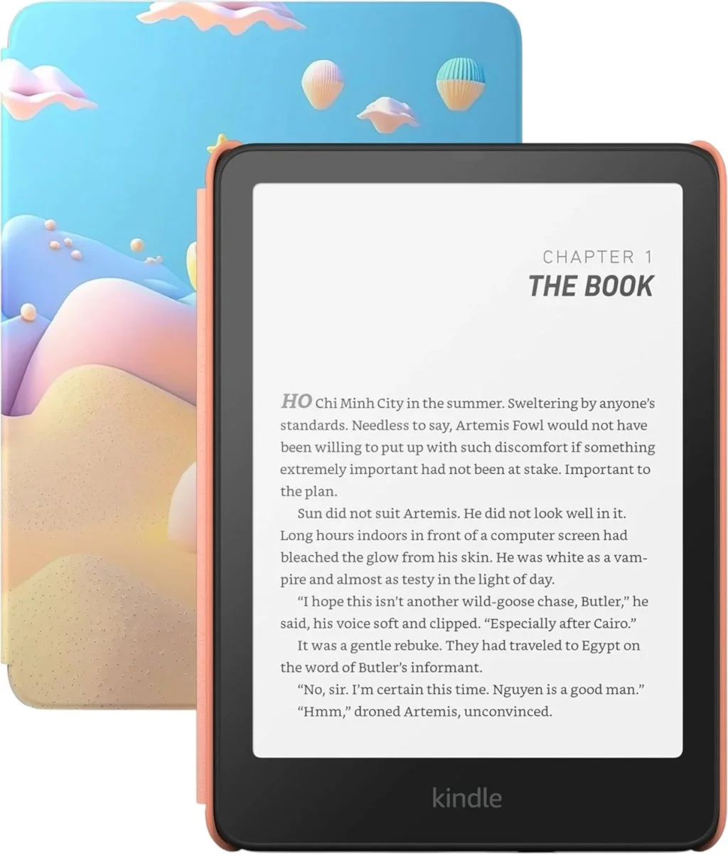 קורא ספרים אלקטרוני לילדים Kindle Paperwhite Kids 12th Gen 16GB Wi-Fi - צבע Starfish