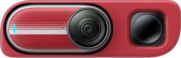 קיט מצלמת אקסטרים Insta360 GO 3S Retro - נפח זכרון 128GB - צבע אדום