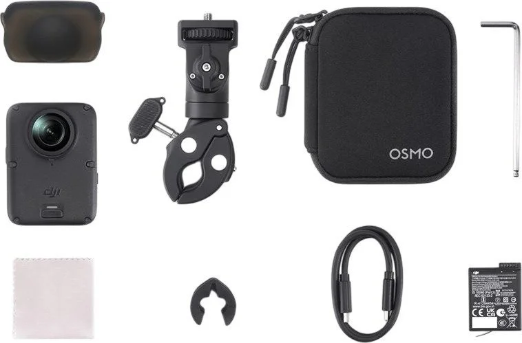 מצלמת אקסטרים DJI Osmo 360 II Limitless Riding Combo