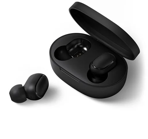 מציאון ועודפים - אוזניות אלחוטיות Xiaomi Mi True Wireless Earbuds Basic - צבע שחור - שנה אחריות יבואן רשמי על ידי המילטון