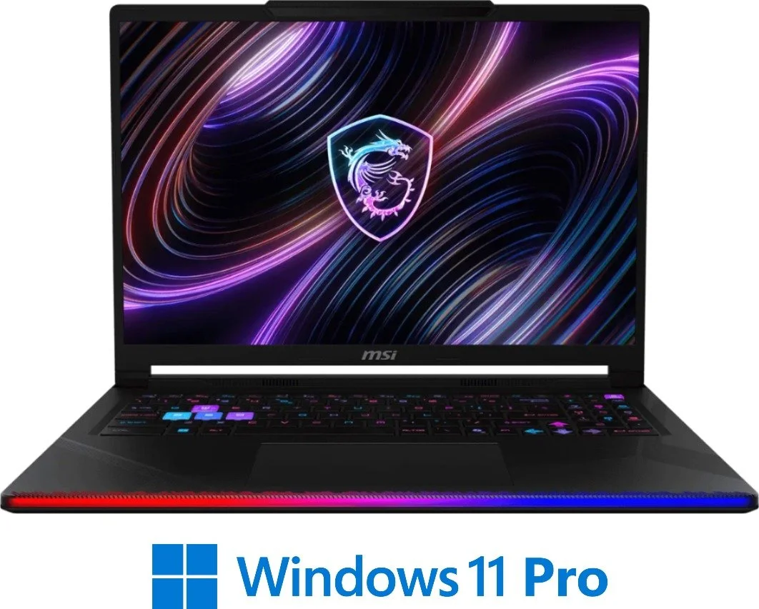 מחשב נייד לגיימרים MSI Raider 16 Max HX B2WH-294ILY - צבע Core Black - תיק כלול בתוך האריזה
