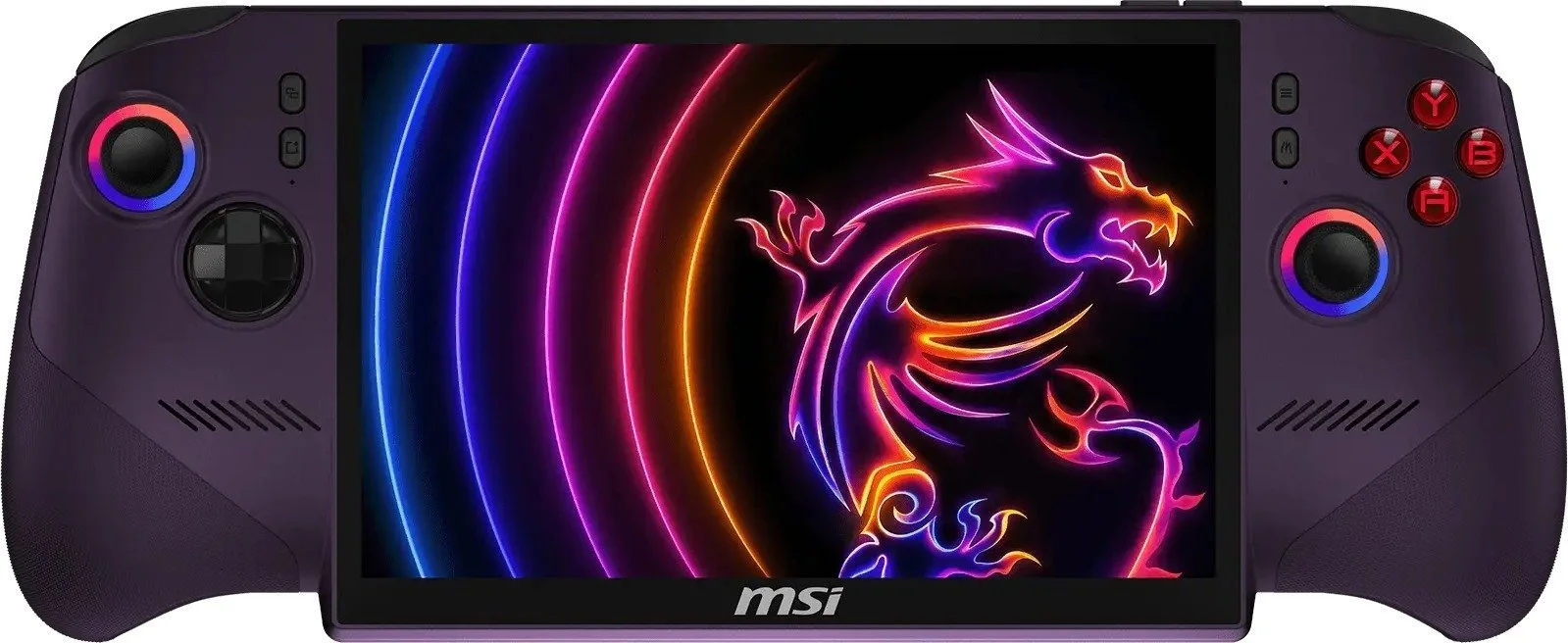 מחשב גיימינג נייד MSI Claw 8 EX AI+ Launch Pack-045ILY - נפח 1TB - צבע Void Purple - שנה אחריות - נרתיק נשיאה, מחזיק מפתחות, כיסויי אחיזה לג'ויסטיקים ומגן מסך זכוכית כלולים בתוך האריזה