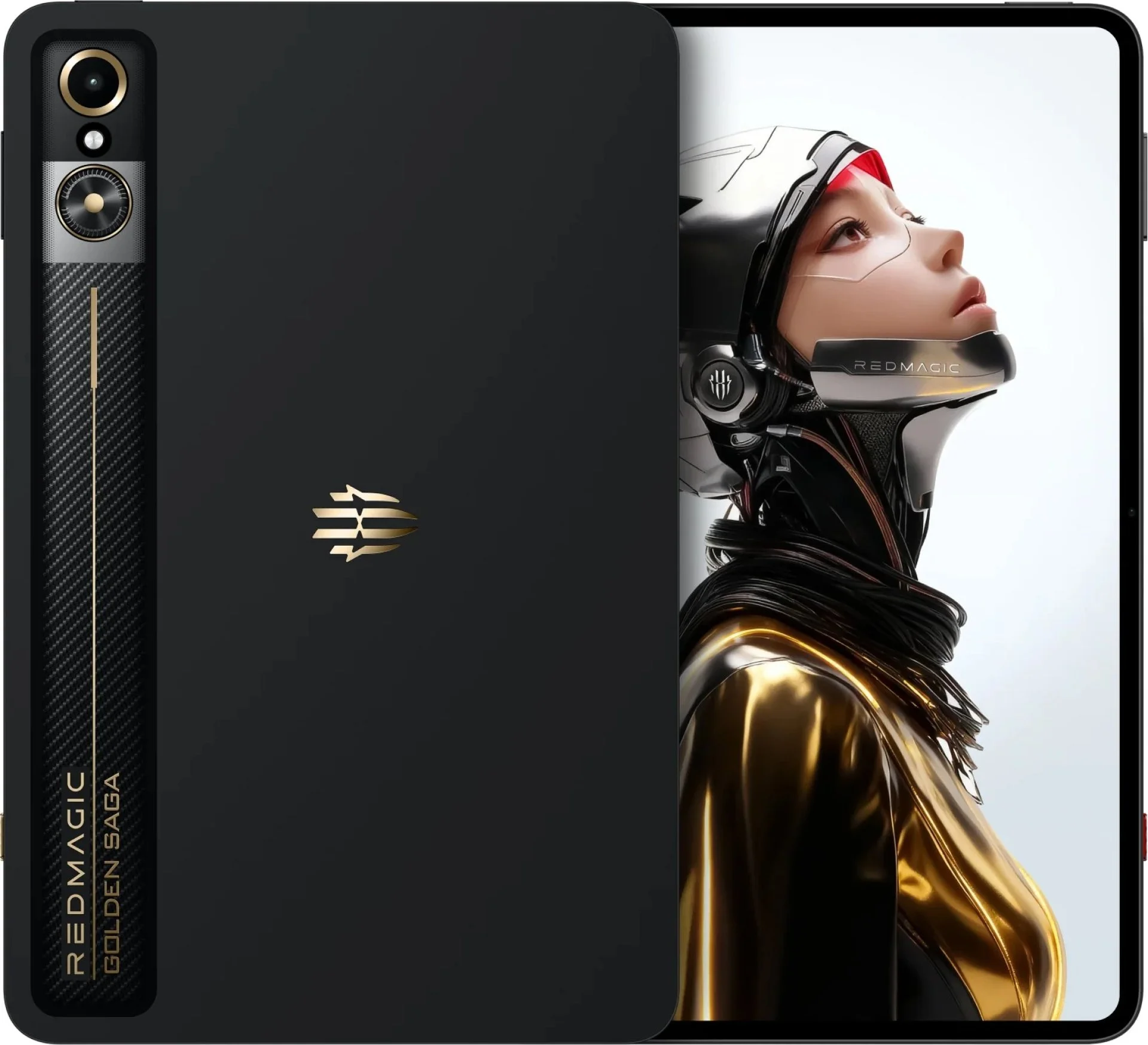מציאון ועודפים - טאבלט ''REDMAGIC Astra 24GB+1TB 9.06 - מהדורת Golden Saga - כולל ערכת אביזרים