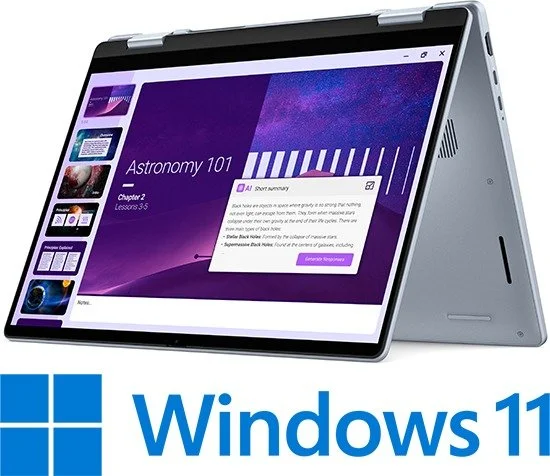 מציאון ועודפים - מחשב נייד עם מסך מגע Dell Inspiron 14 Plus 2-IN-1 DB04250 IN-RD33-15898 / IN-RD33-17025 / DB04250-5117 - צבע Ice Blue