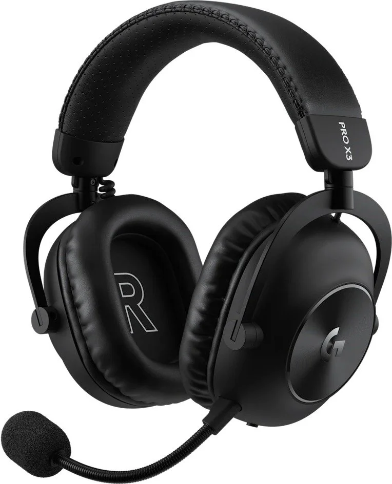 אוזניות גיימינג אלחוטיות Logitech G Pro X3 Lightspeed - צבע שחור