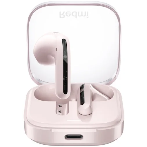 אוזניות TWS אלחוטיות Xiaomi שיאומי Redmi Buds 6 Active ורוד