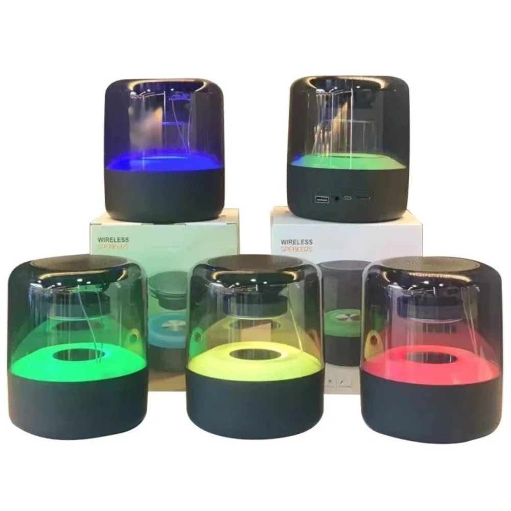 רמקול בלוטות' נייד כולל תאורת O8K LED או8קיי NY-7704