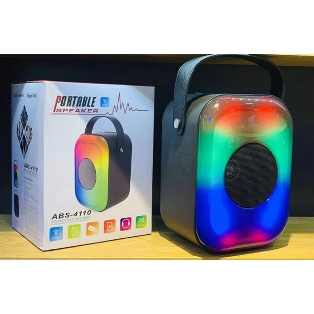 רמקול בלוטות' נייד כולל תאורת O8K מתחלפת O8K RGB או8קיי NY-75864