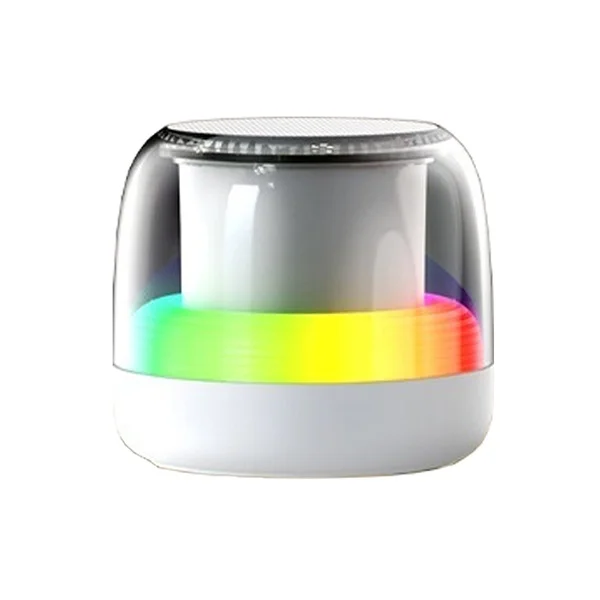 רמקול אלחוטי נייד כולל תאורת RGB מתחלפת TEKNO טקנו 5398 - לבן