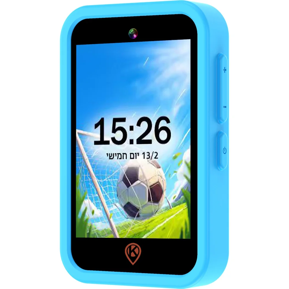 טלפון חכם לשמירה על הילדים 2.8" KidiPhone קידיפון KidiPhone+‎ - תכלת