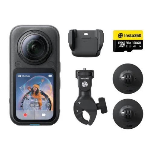 קיט מצלמת אקסטרים INSTA360 דגם X6 MOTORCYCLE BUNDLE