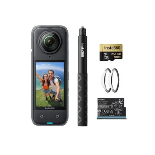 קיט מצלמת אקסטרים INSTA360 דגם X4 STARTER BUNDLE