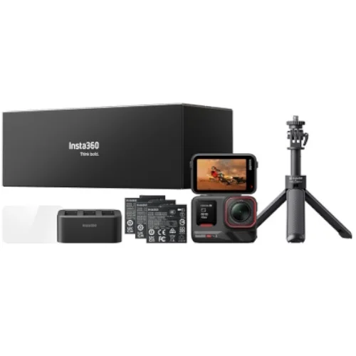 קיט מצלמת אקסטרים INSTA360 דגם ACE 2 PRO CREATOR BUNDLE