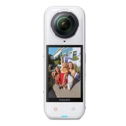 מצלמת אקסטרים INSTA360 דגם X5 SATIN WHITE LIMITED EDITION