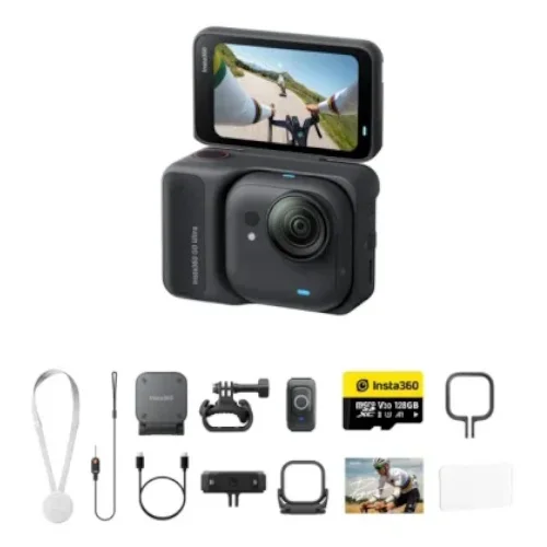 קיט מצלמת אקסטרים INSTA360 דגם GO ULTRA PREMIUM CYCLING BUNDLE