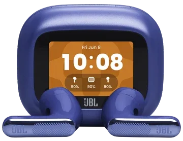 אוזניות אלחוטיות JBL Live Flex 4 - בצבע כחול